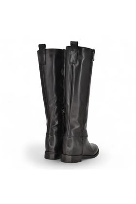 Stivale donna in pelle colore nero. J HERO | 3000-NERO